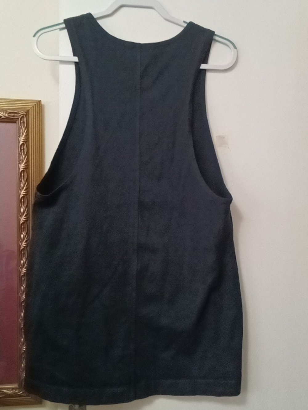 Women's FREE PEOPLE BEACH Classic Black Sleeveless Shift Dress - Picture 4 of 4